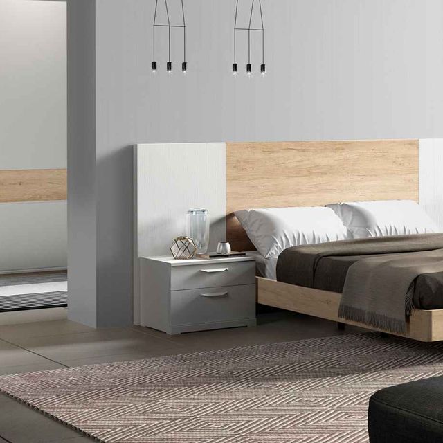 dormitorio y cama doble